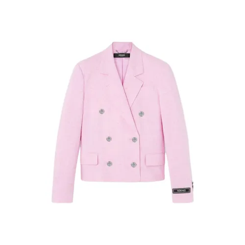 VERSACE Malfilé Double breasted Blazer
