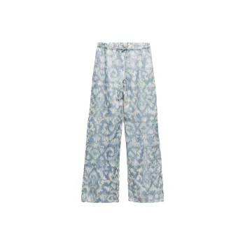 ZARA Casual Pants Women's Aqua Blue