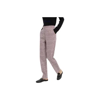 Tommy Hilfiger Casual Pants Women's Red White Plaid 09T