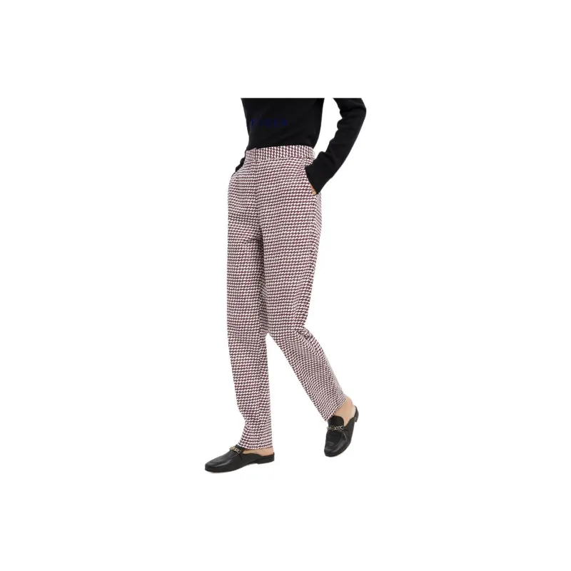 Tommy Hilfiger Casual Pants Women's Red White Plaid 09T-0