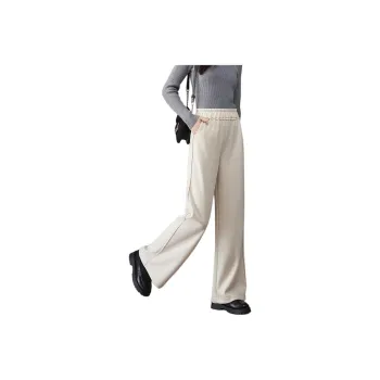 YALIDA Casual Pants Women's Cream Beige