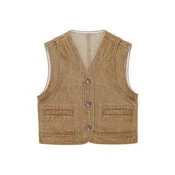 NANS STUDIO Vests Women's