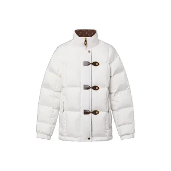 LOUIS VUITTON Monogram Accent Pillow Puffer Jacket