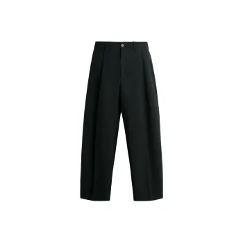 Studio Nicholson X ZARA Studio Nicholson Co-brand Casual Pants Women's Black