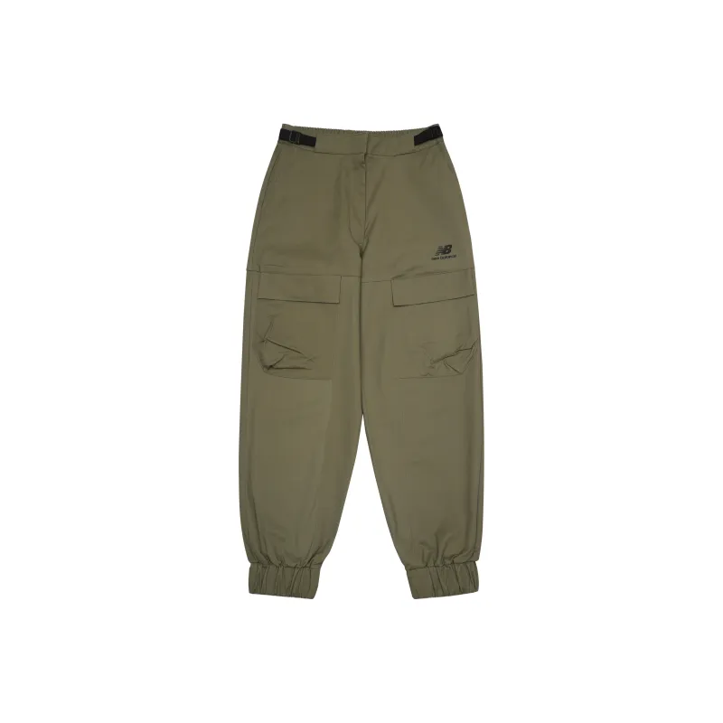 New Balance Knitted Sweatpants Women's Olive-0