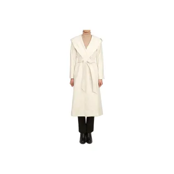 MaxMara Coats Women's Ivory White