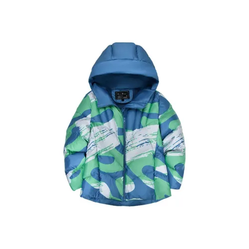 DIFFIE RIEGER Down Jacket Women's Haze Blue