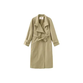 Cubic Trench Coats Women's