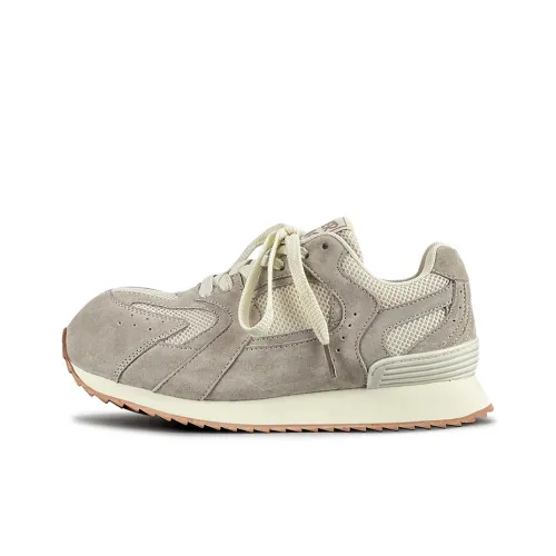 LuzaoT SUPER DRAG Casual Shoes Women's Light Beige White