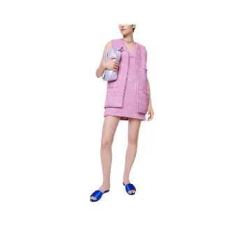 CHANEL Vests Women's Pink