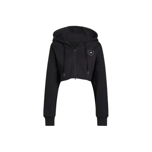 Stella Mccartney X Adidas Cropped Coats Women's Black