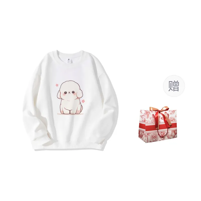 CHANGE SHE Sweatshirt Unisex White-0