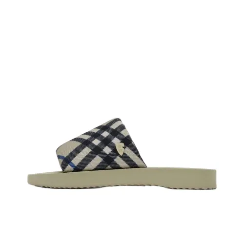 Burberry Slide Slippers Men's Beige