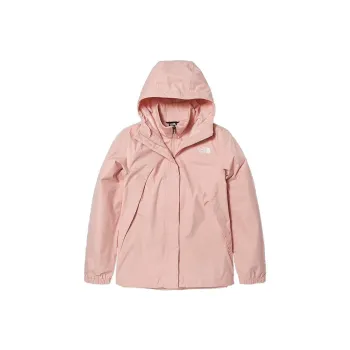 THE NORTH FACE Outdoor Hiking Waterproof, Windproof, Breathable, And Thermal Windbreaker Jacket Women's Pink