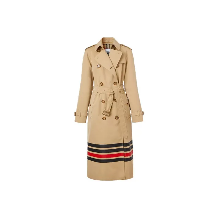 Burberry Trench Coats Women's Brown-0