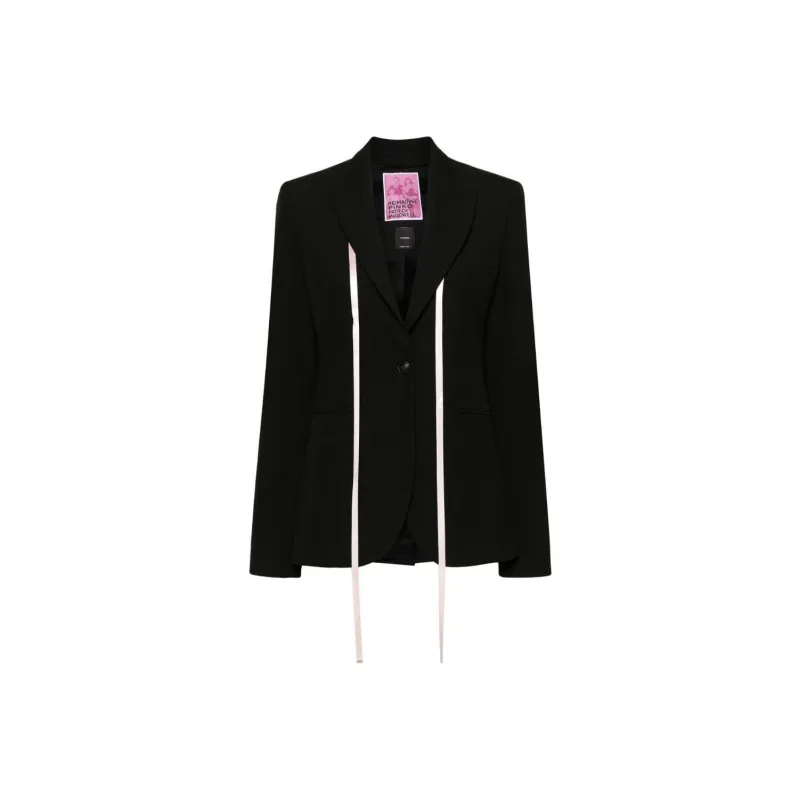 PINKO X Patrick McDowell Ribbon detailed Blazer-0