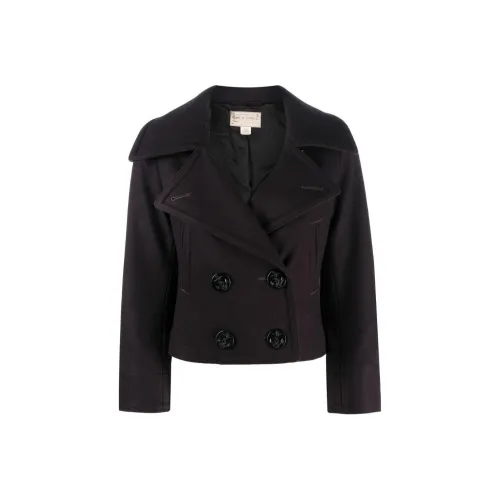 Polo Ralph Lauren Cropped Coats Women's Black