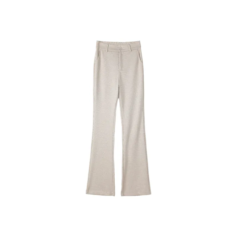 0571 Family Casual Pants Women's Apricot-0