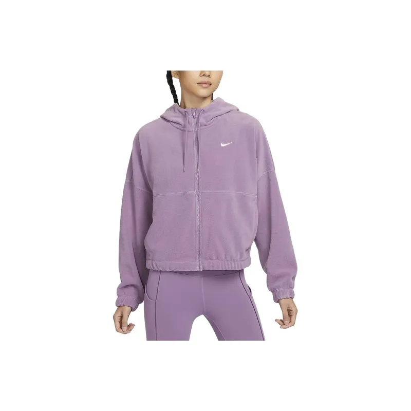 Nike Therma FIT One Velvet Jackets Women's Dust Purple-0