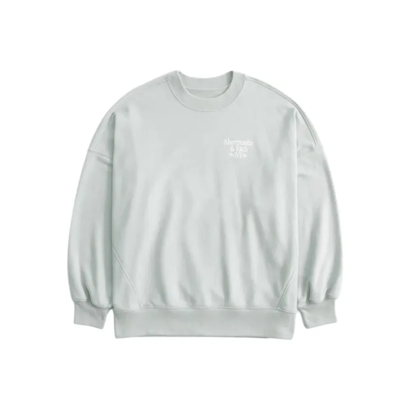 Abercrombie＆Fitch Sweatshirt Women's Light Green-0