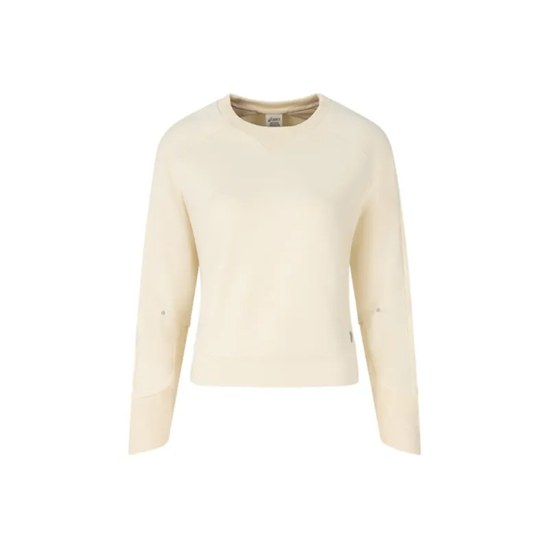 Asics Sweatshirt Women's Light Yellow-0