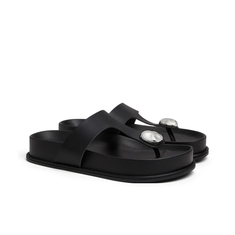 CHARLES&KEITH Composite Sole Flip Flops 2cm Women's-4
