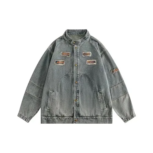 ASW ONLINE Denim Jacket Unisex Blue