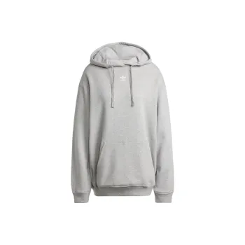 Adidas Originals Essentials Loose French Terry Hoodie Medium Grey Heather