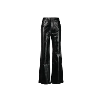 Rotate High-Waisted Faux Leather Pants
