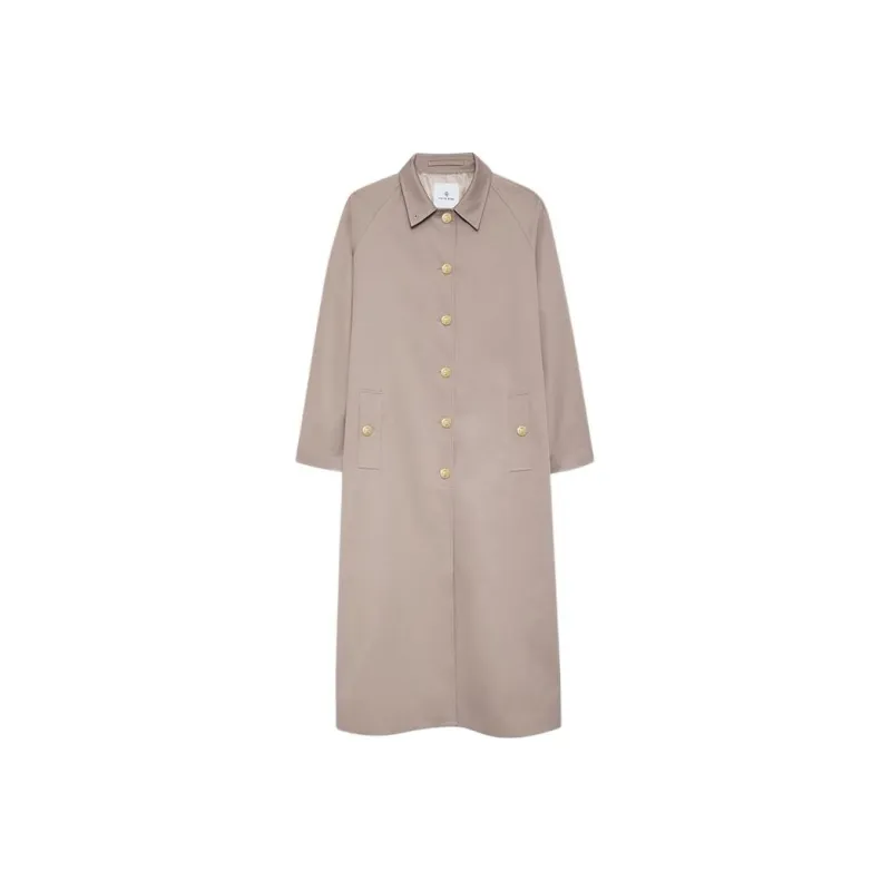 Anine Bing Randy Classic collar Trench Coat-0