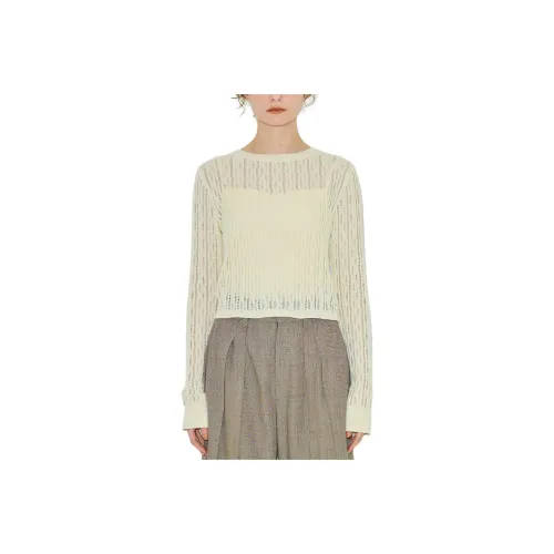 PUBLIC TOKYO SS25 Knitwear Women's White