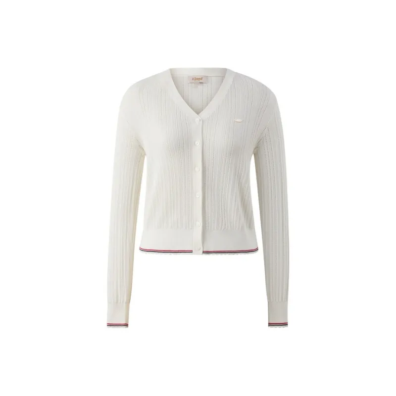 E.land Knitwear Women's Ivory White/White 39 Ivory-0