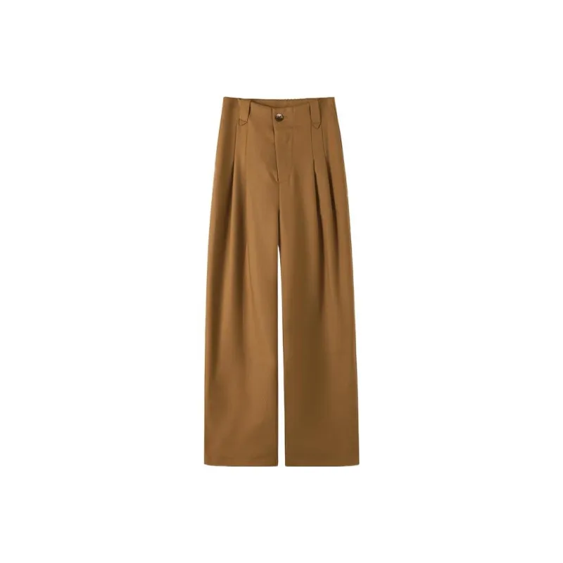 THE SEA LIFE Straight Pants Women's Tea Brown-0