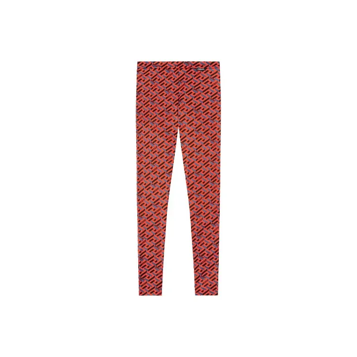 VERSACE Leggings Women's Red-0