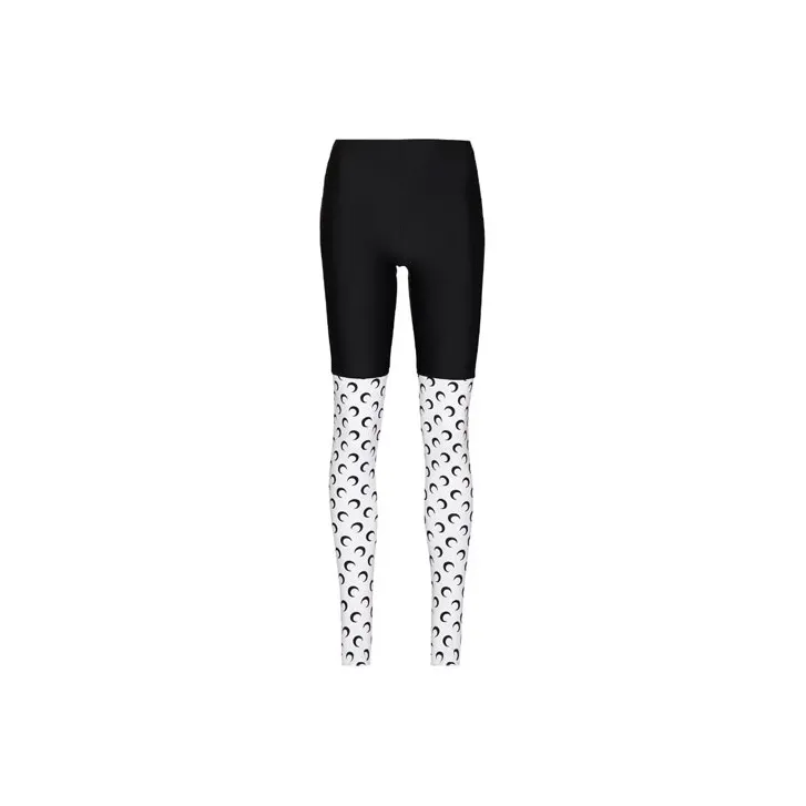 Marine Serre Leggings Women's White-0