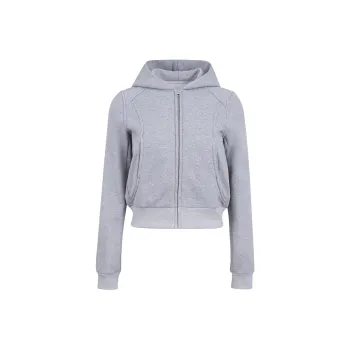 Ariseism Cropped Hoodie Coat For Women's Fall And Winter Women's