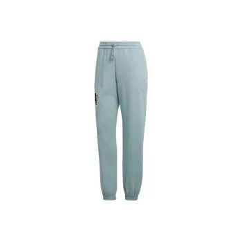 Adidas Knitted Sweatpants Women's Blue