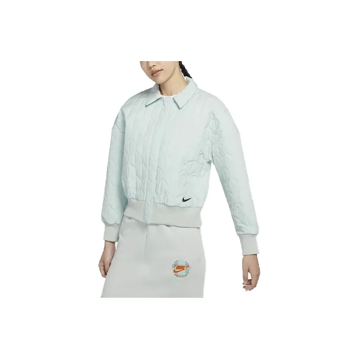 Nike Puffer Jacket Winter Women's Mist Gray-0