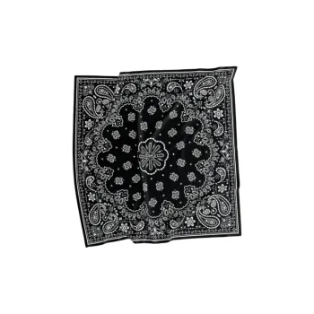 PURPLE BRAND Cotton Headwraps Unisex Black