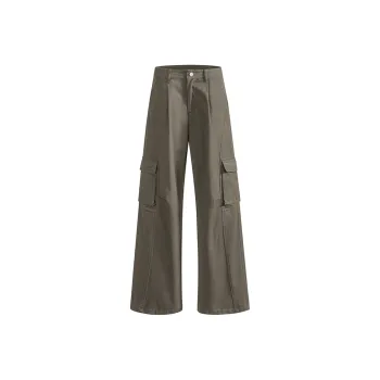 Wen Shan Casual Pants Women's Dark Wheat