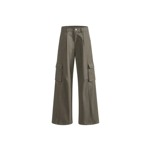 Wen Shan Casual Pants Women's Dark Wheat