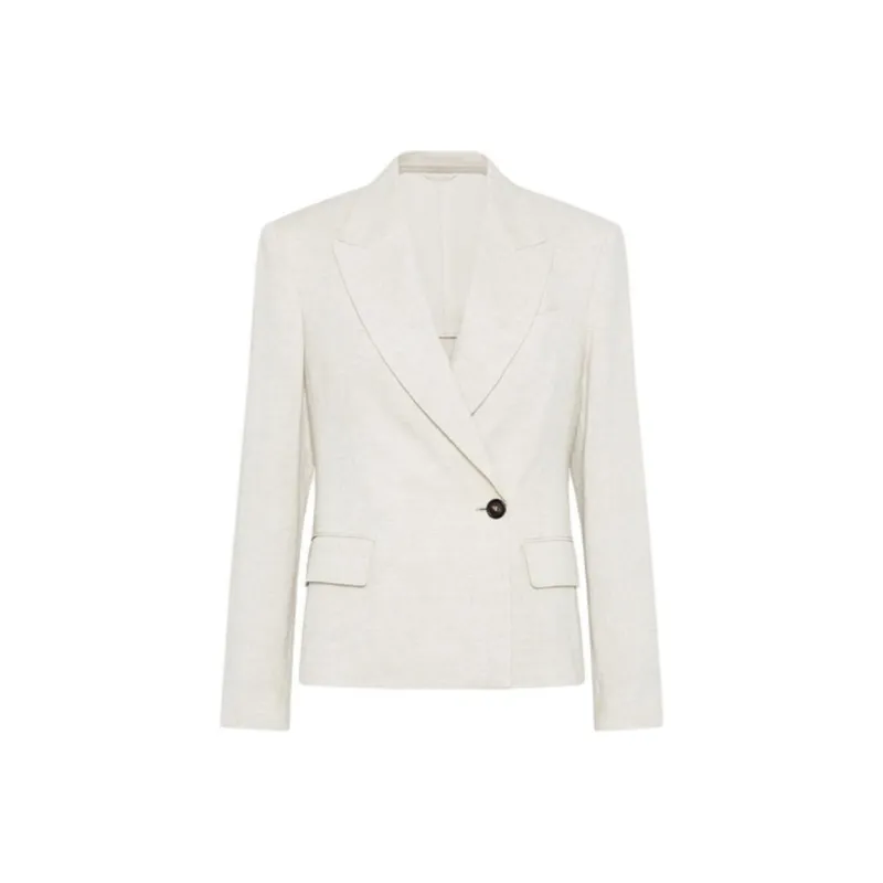 Brunello Cucinelli Monili embellished Blazer-0