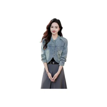 Fele.d Denim Jacket Women's Light Blue