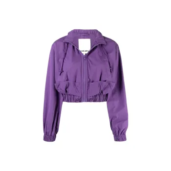 KENZO Cropped Coats Women's Purple