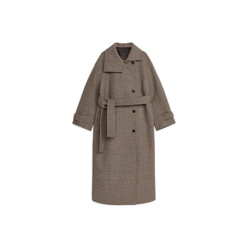 ARKET Coats Women's Beige/Brown-0