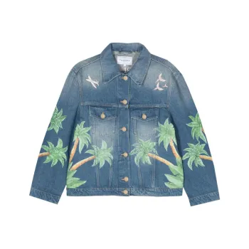 CASABLANCA Tennis Club Denim Jacket
