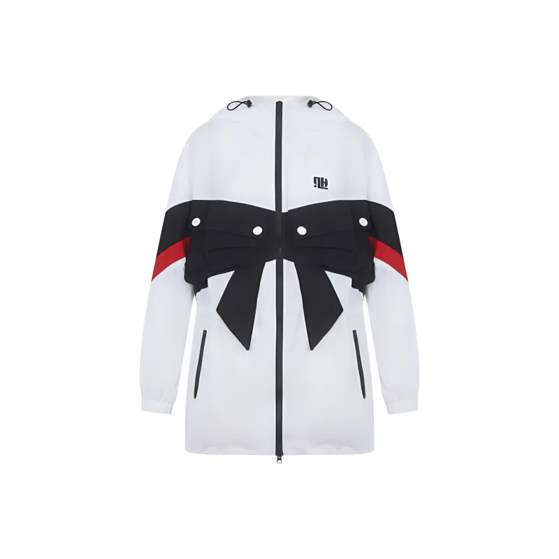 N ONE Coats Women's Black & White-0