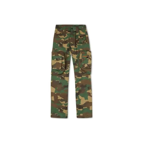 HERON PRESTON Cargo Pocket Trousers 'Camo'