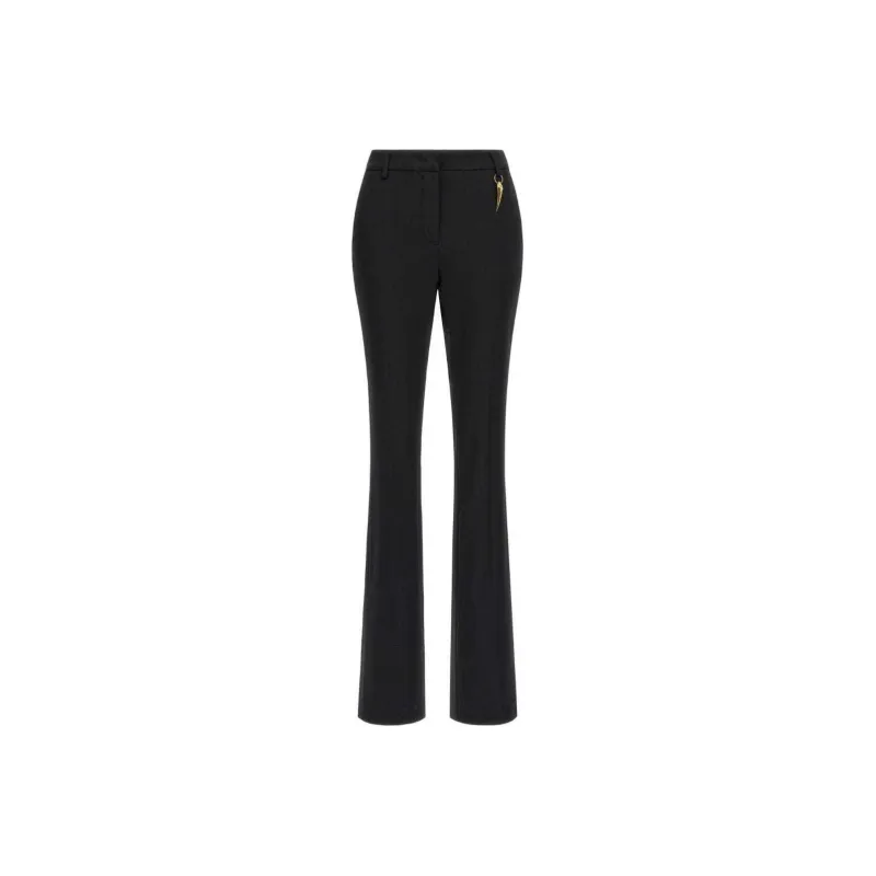 Roberto Cavalli Tiger Tooth Bootcut Trousers-0