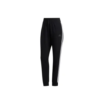 Adidas Knitted Sports Pants Women's Black